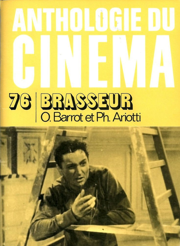 ANTHOLOGIE DU CINEMA magazine side cover Issue 76  1974