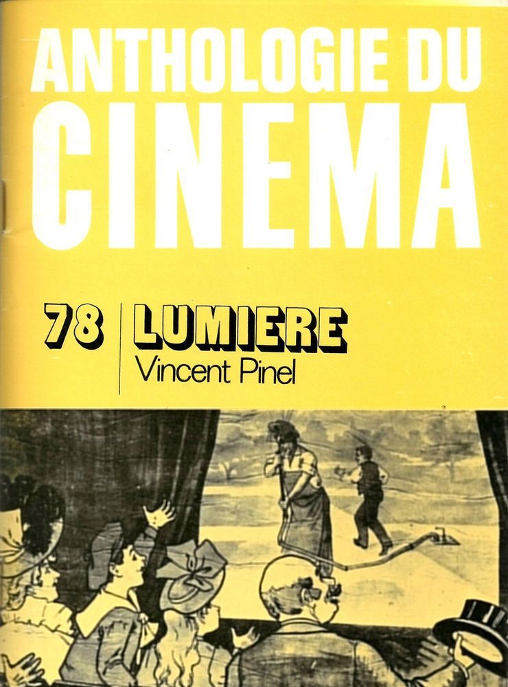 ANTHOLOGIE DU CINEMA magazine side cover Issue 78  1974