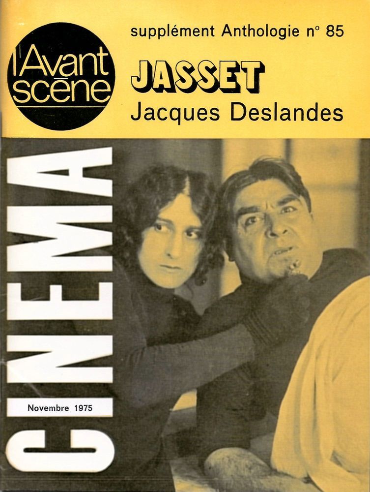 ANTHOLOGIE DU CINEMA magazine side cover Issue 85  1975