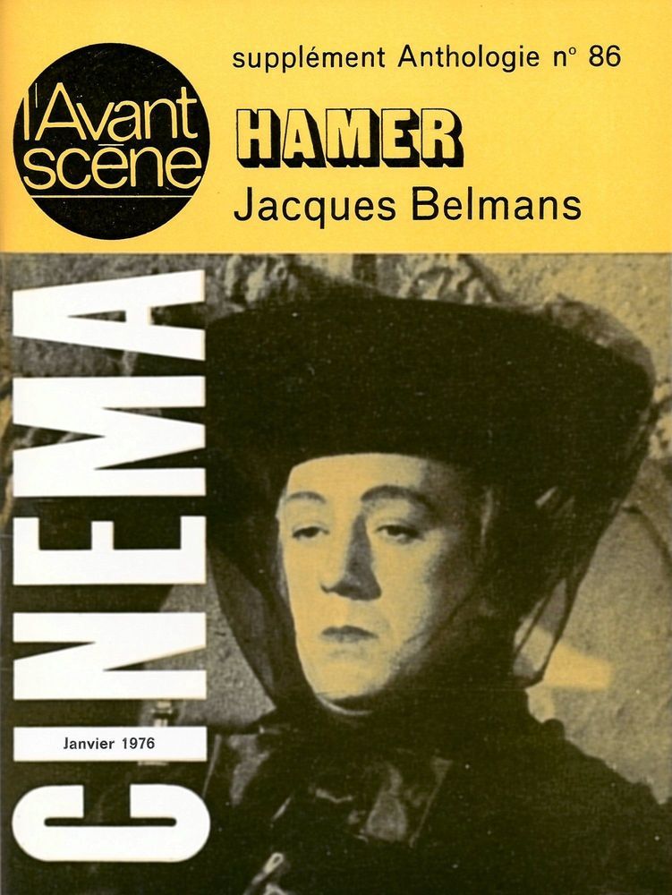 ANTHOLOGIE DU CINEMA magazine side cover Issue 86  1976