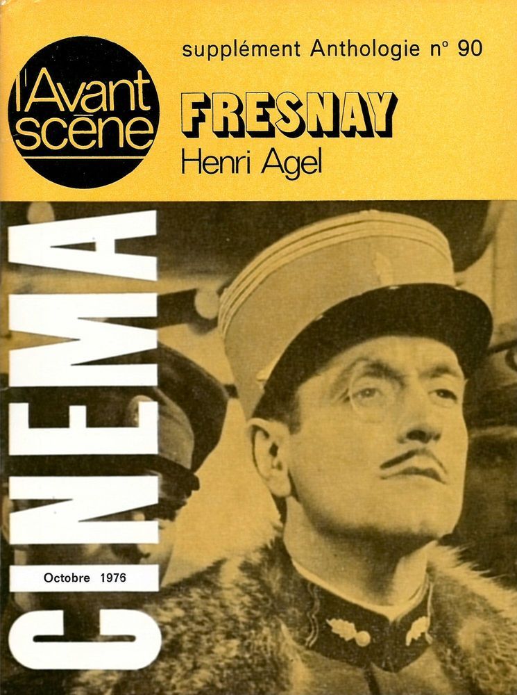 ANTHOLOGIE DU CINEMA magazine side cover Issue 90  1976