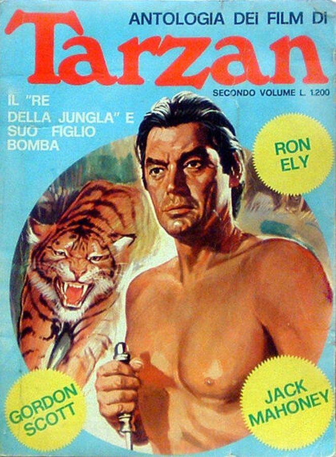 I CLASSICI DELLA JUNGLA magazine side cover Issue 2  Anthology  September 1973