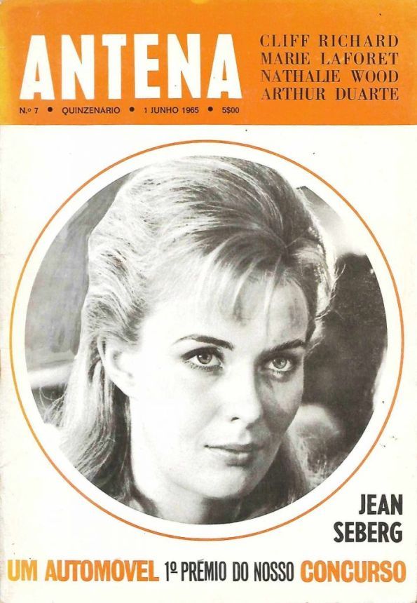 ANTENA PORTUGAL magazine side cover Issue 7 1 June 1965