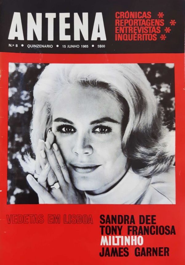 ANTENA PORTUGAL magazine side cover Issue 8 15 June 1965