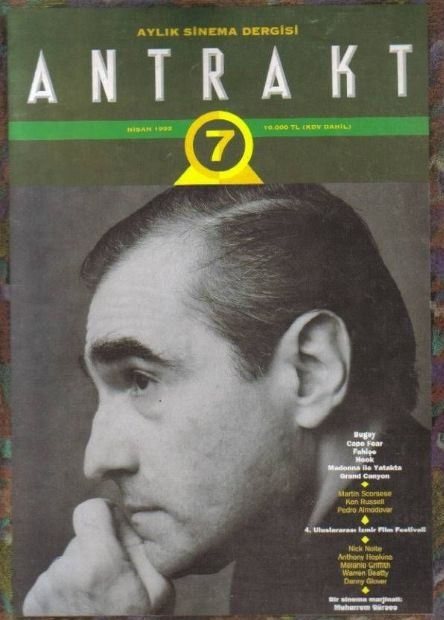 ANTRAKT (TURKEY) magazine side cover Issue 7 April 1992