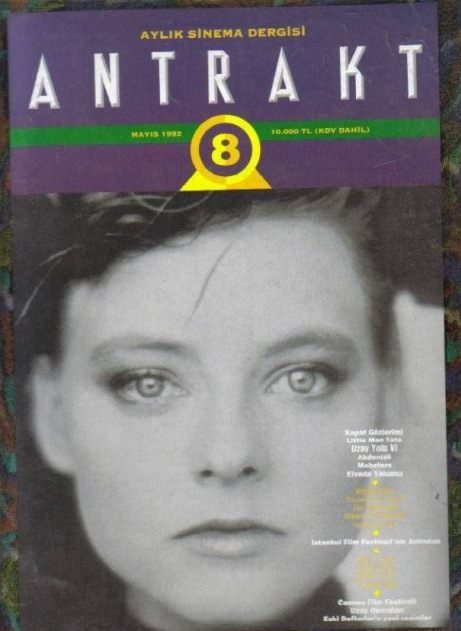 ANTRAKT (TURKEY) magazine side cover Issue 8 May 1992