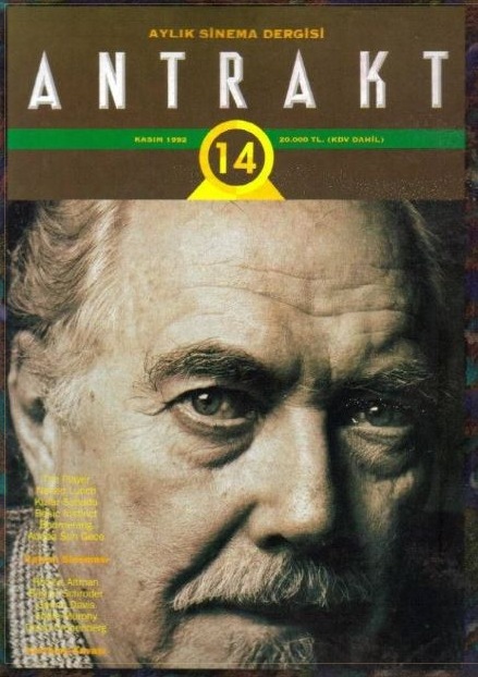 ANTRAKT (TURKEY) magazine side cover Issue 14 November 1992