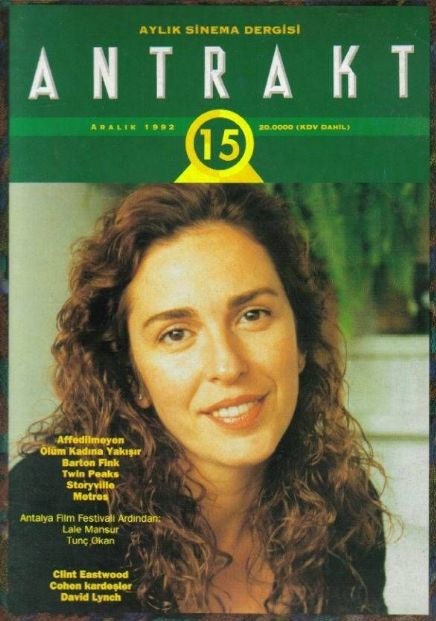 ANTRAKT (TURKEY) magazine side cover Issue 15 December 1992
