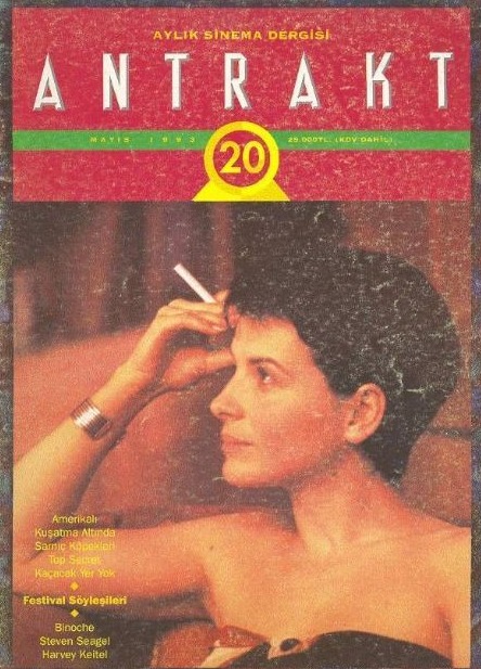 ANTRAKT (TURKEY) magazine side cover Issue 20 May 1993