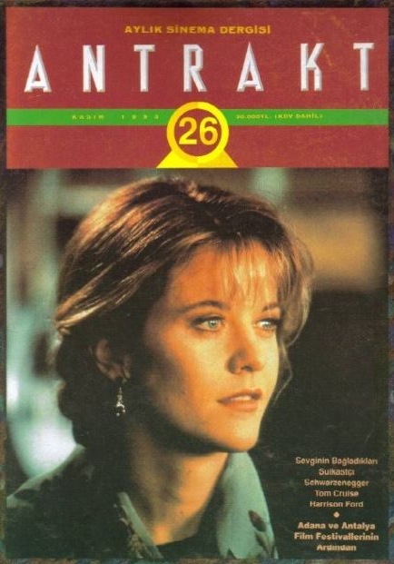 ANTRAKT (TURKEY) magazine side cover Issue 26 November 1993