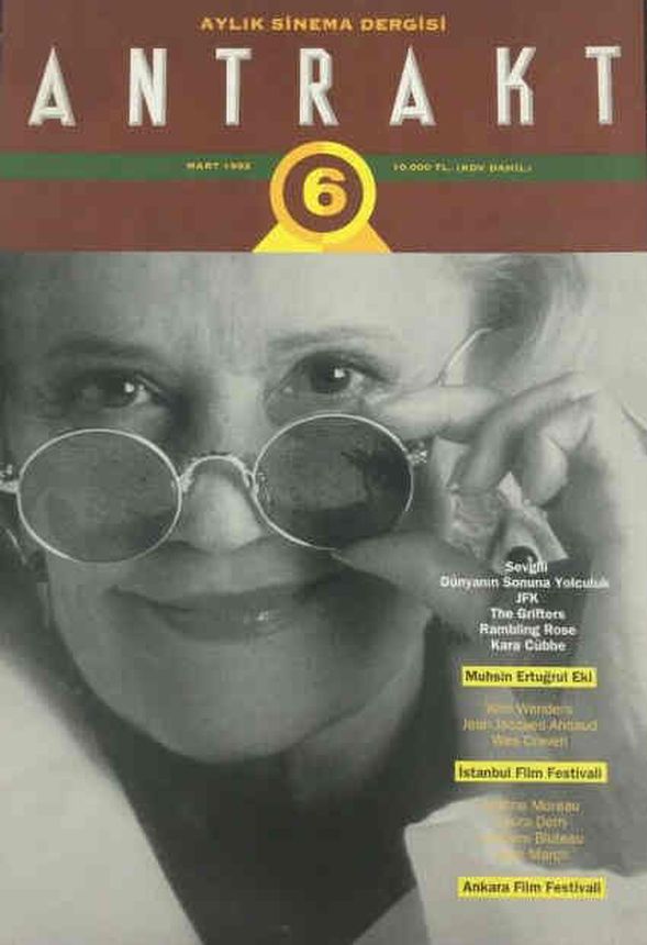 ANTRAKT (TURKEY) magazine side cover Issue 6  March 1992