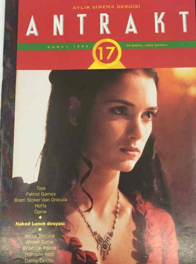 ANTRAKT (TURKEY) magazine side cover Issue 17  February 1993