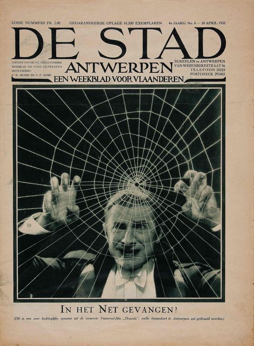 STAD ANTWERPEN | DE magazine side cover 10 April 1931