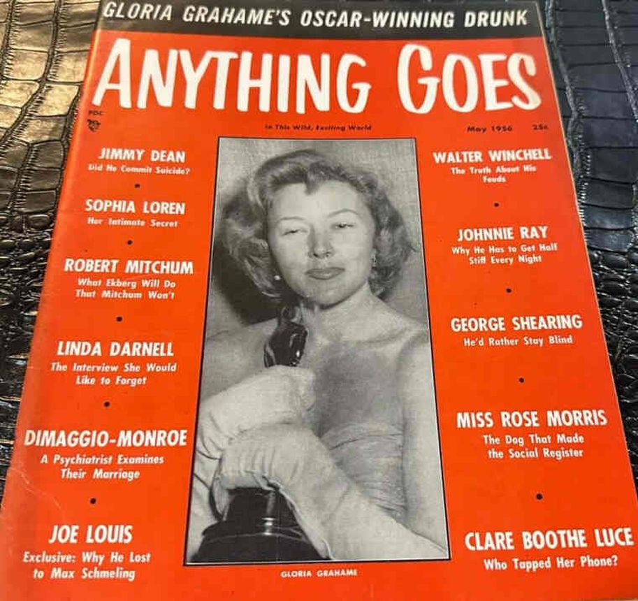 ANYTHING GOES (USA) magazine side cover May 1956
