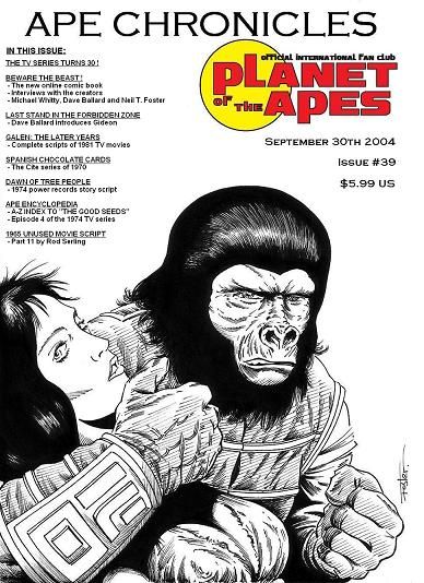 APE CHRONICLES magazine side cover Issue 39 September 2004