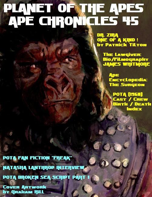 APE CHRONICLES magazine side cover Issue 45 May 2009