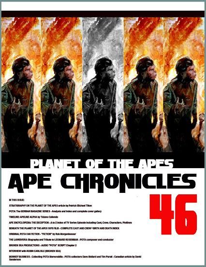 APE CHRONICLES magazine side cover Issue 46 June 2009