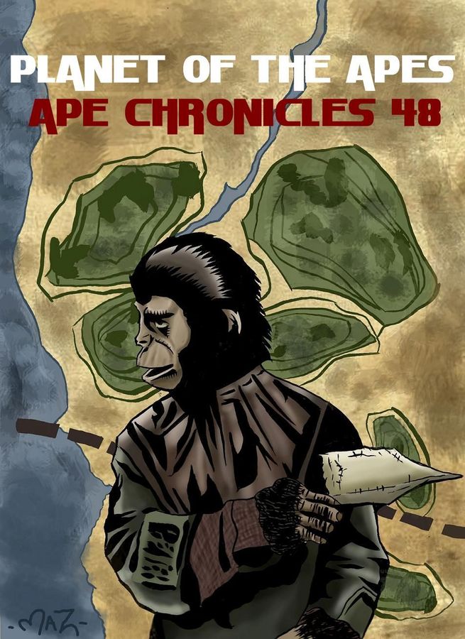 APE CHRONICLES magazine side cover Issue 48 July/August 2010