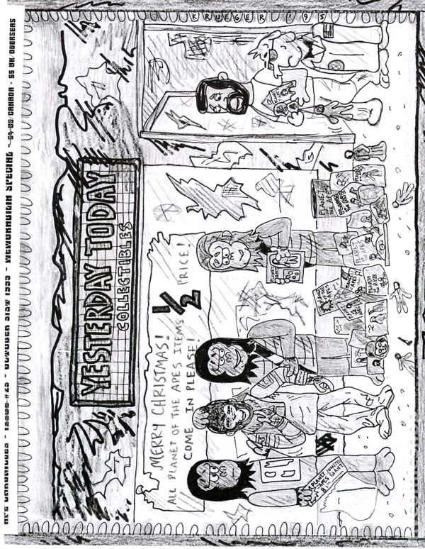 APE CHRONICLES magazine side cover Issue 23 31 October 1995