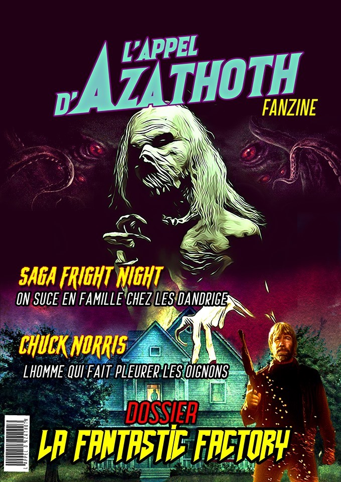 APPEL DE AZATHOTH magazine side cover Issue 1 Spring 2019
