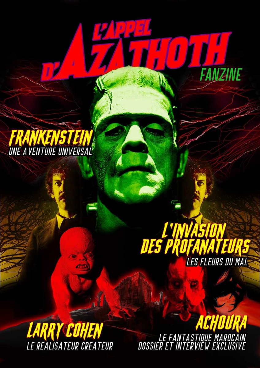 APPEL DE AZATHOTH magazine side cover Issue 2 Spring 2021