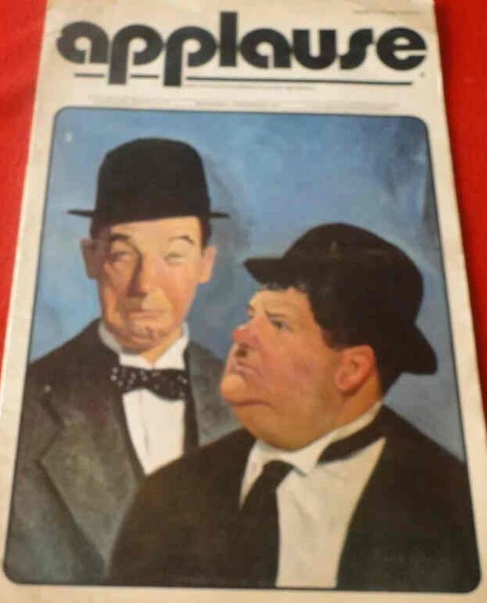 APPLAUSE USA magazine side cover  November 1971