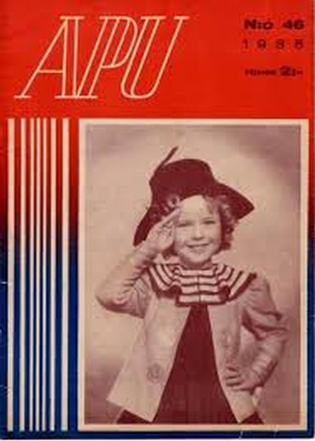 APU magazine side cover Issue 46  1935