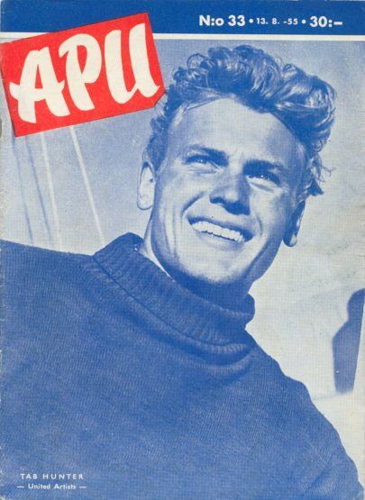APU magazine side cover Issue 33 13 August 1955