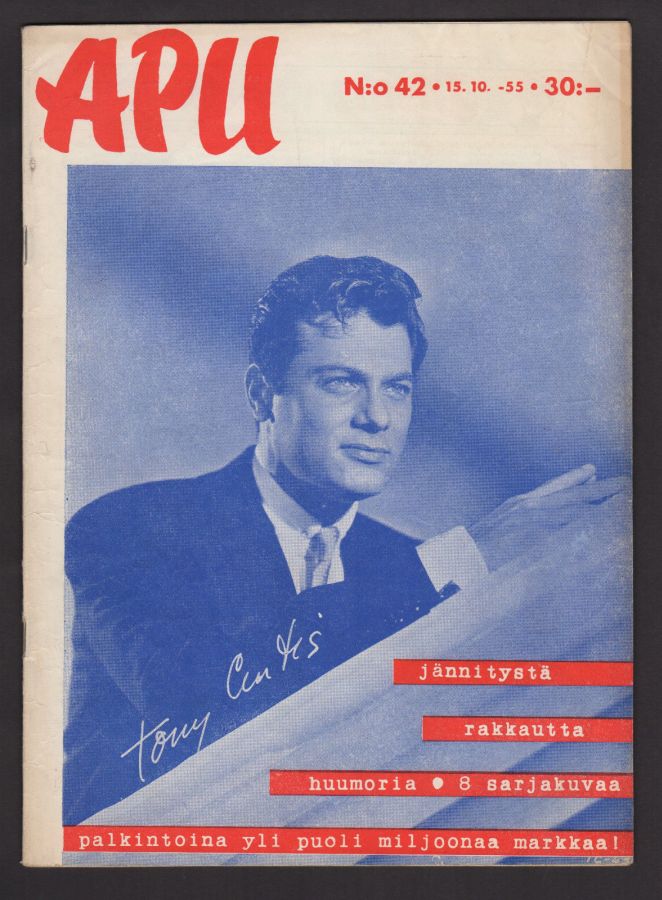APU magazine side cover Issue 42 15 October 1955