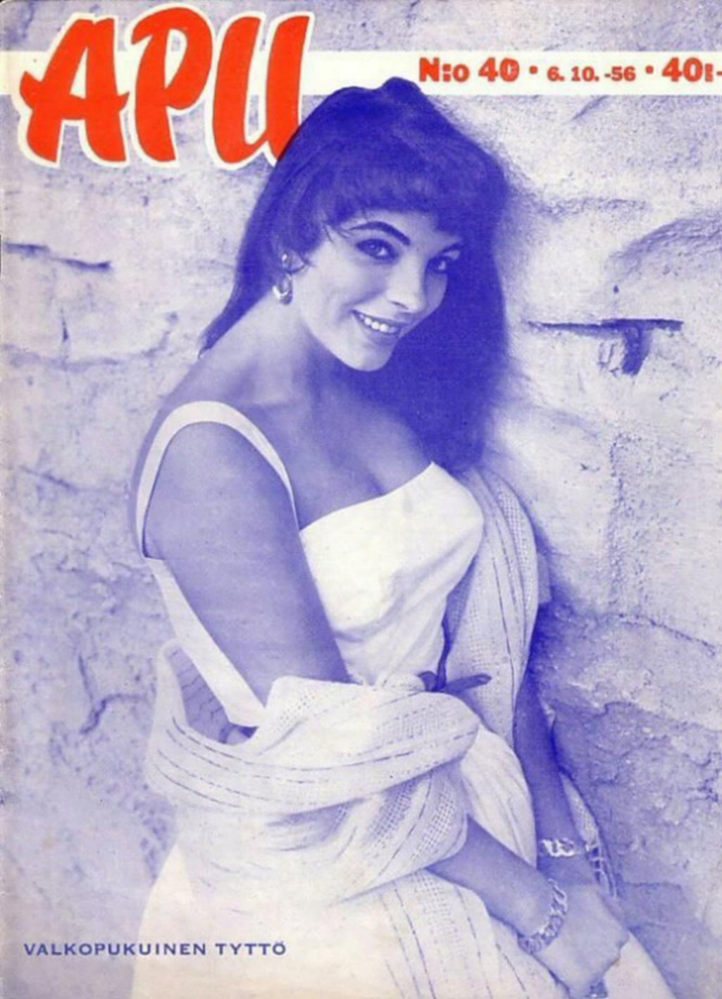 APU magazine side cover Issue 40 6 October 1956