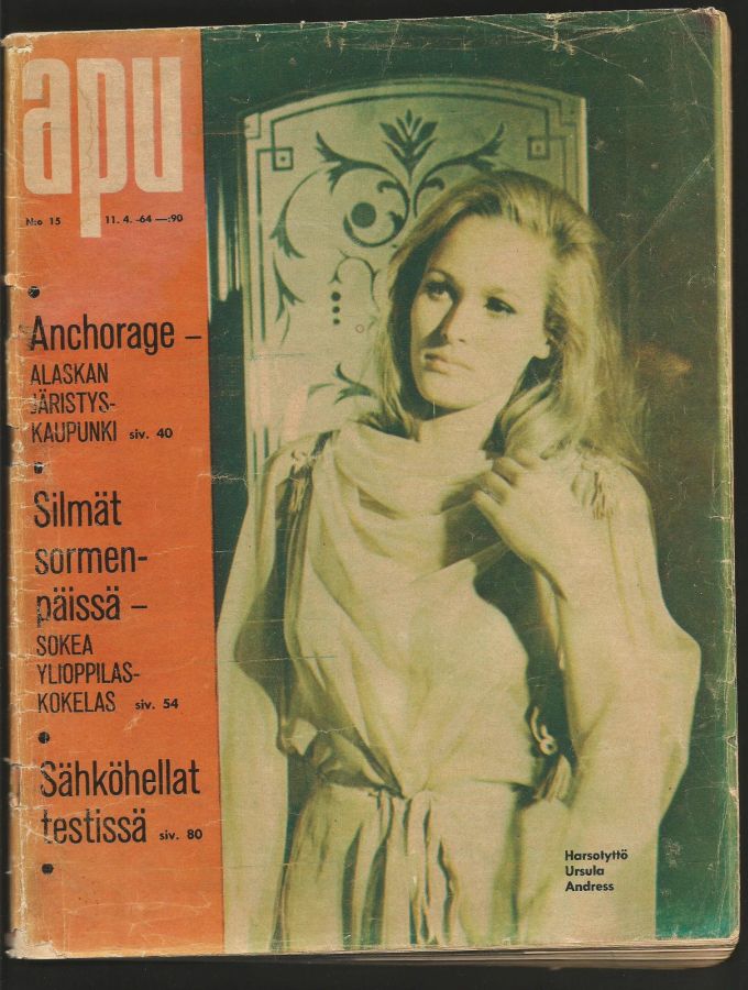 APU magazine side cover Issue 15 11 April 1964