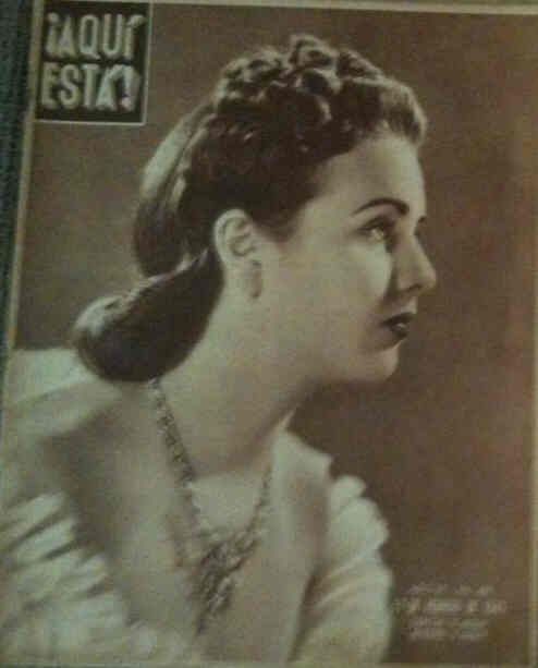 AQUI ESTA magazine side cover  1941