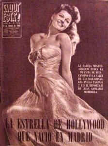 AQUI ESTA magazine side cover February 1946
