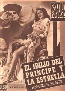AQUI ESTA magazine side cover 10 March 1949