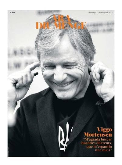 ARA DIUMENGE magazine side cover 12 May 2024