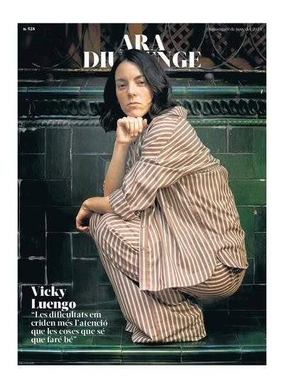 ARA DIUMENGE magazine side cover 9 June 2024