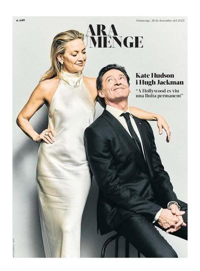 ARA DIUMENGE magazine side cover 28 December 2025