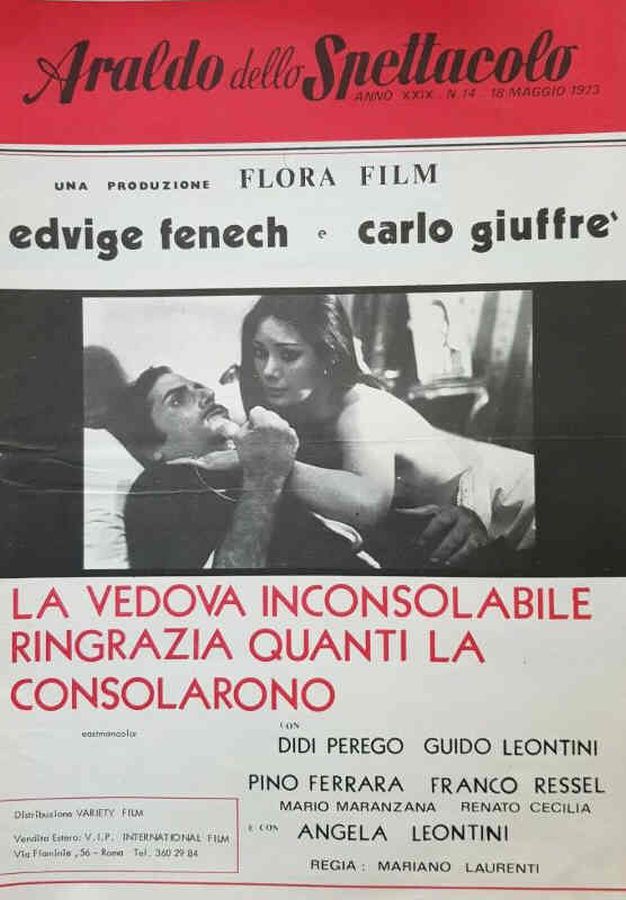 ARALDO DELLO SPETTACOLO magazine side cover Issue 14 18 May 1973