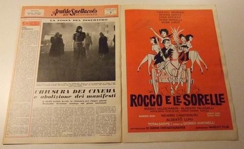 ARALDO DELLO SPETTACOLO magazine side cover Issue 47  1961