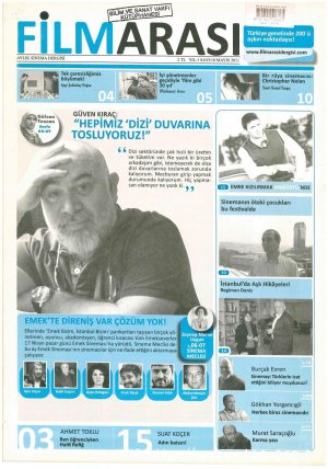 FILMARASI magazine side cover Issue 10 May 2011