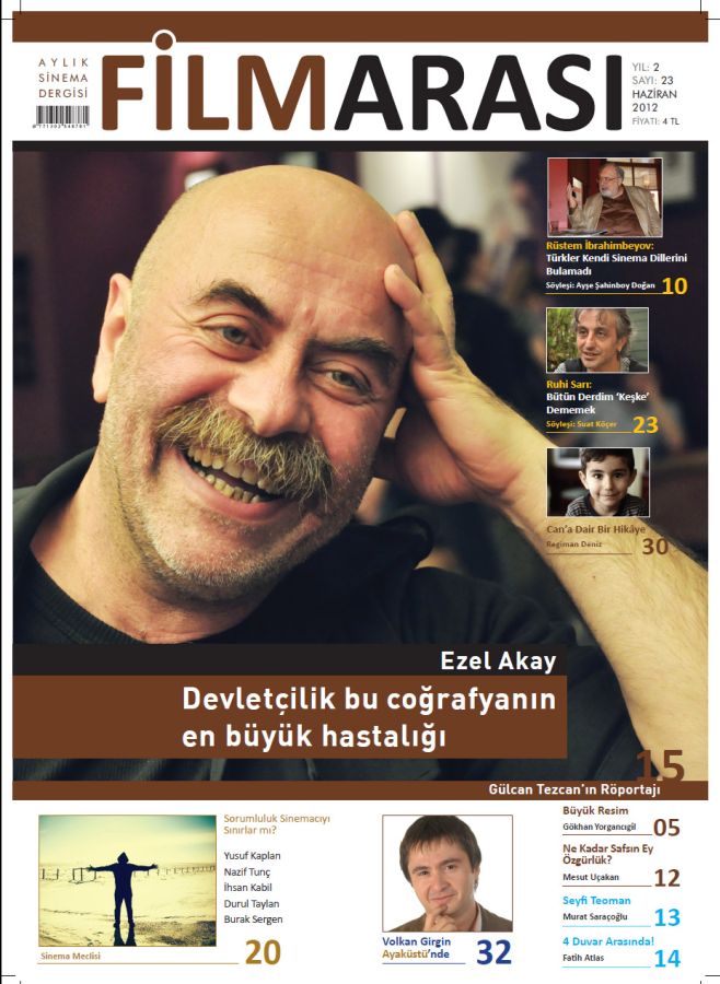 FILMARASI magazine side cover Issue 23 June 2012