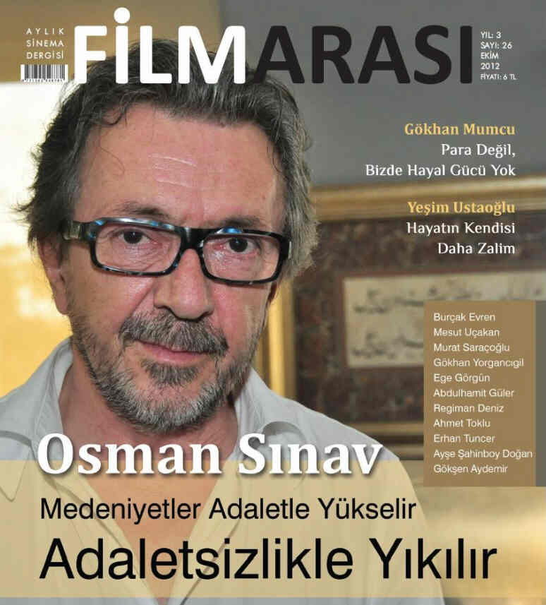 FILMARASI magazine side cover Issue 26 October 2012