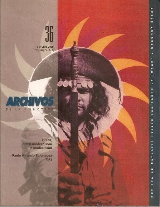 ARCHIVOS DE LA FILMOTECA magazine side cover Issue 36  2000