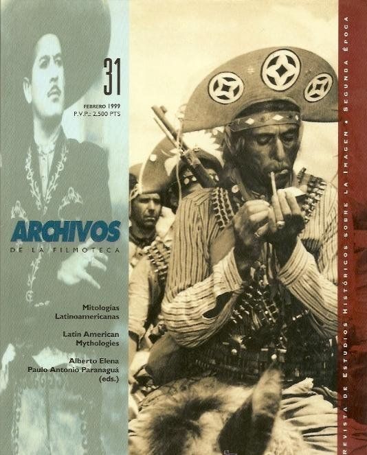 ARCHIVOS DE LA FILMOTECA magazine side cover Issue 31  1999