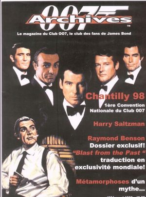 007 ARCHIVES magazine side cover Issue 1  
