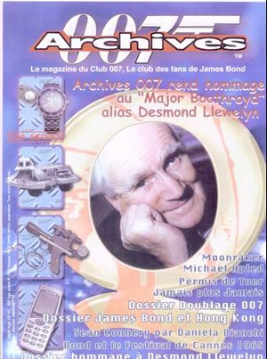 007 ARCHIVES magazine side cover Issue 2  
