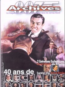 007 ARCHIVES magazine side cover Issue 3  