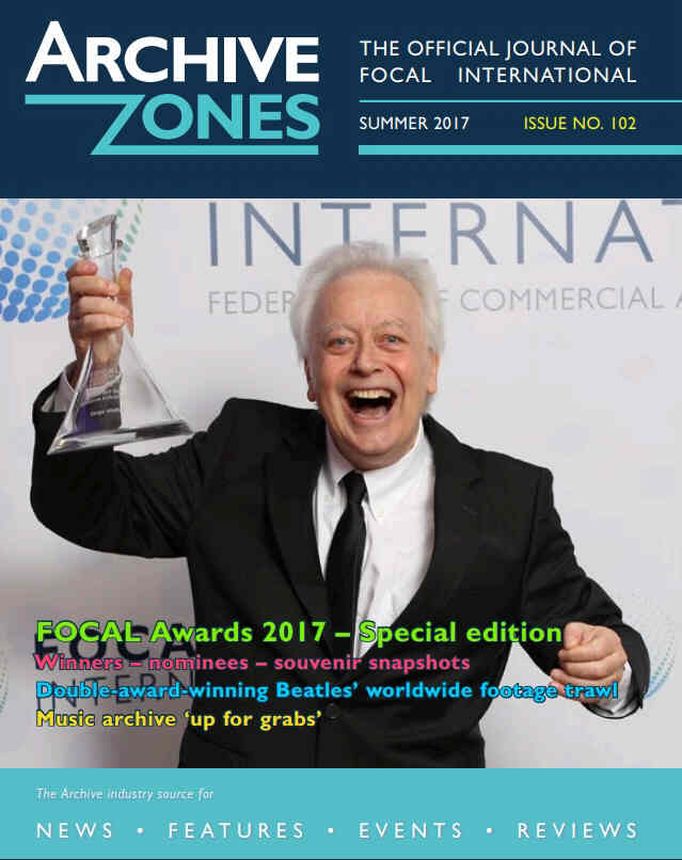 ARCHIVE ZONES magazine side cover Issue 102 Summer 2017