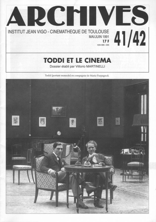 ARCHIVES magazine side cover Issue 41/42  1991
