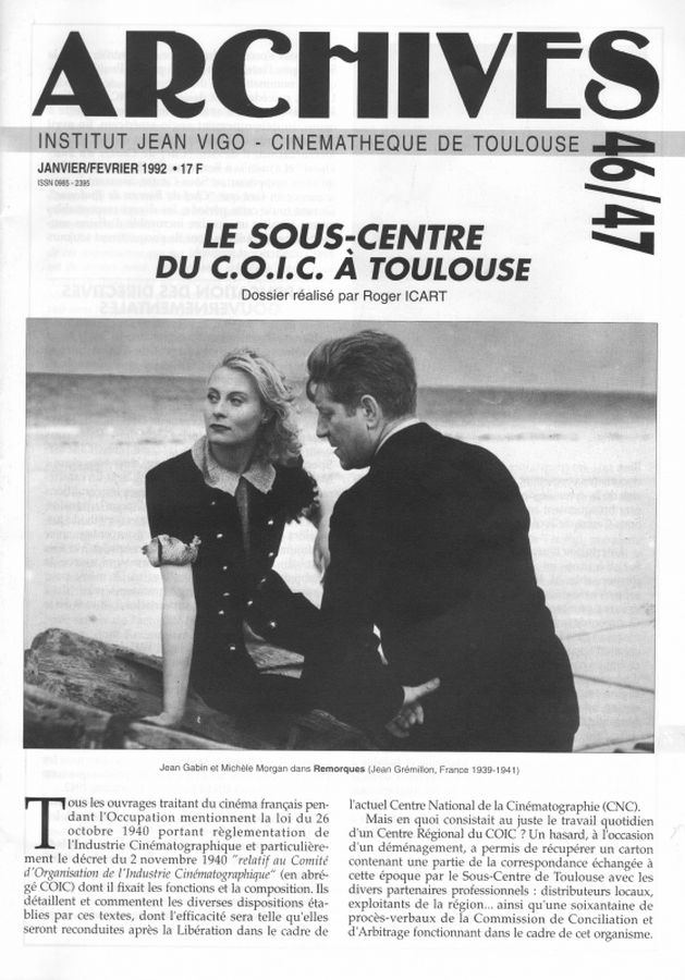 ARCHIVES magazine side cover Issue 46/47  1992